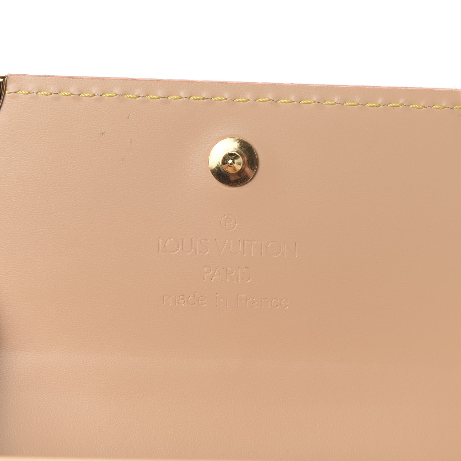 Louis Vuitton Monogram Multicolor Porte-Monnaie Plat Coin Purse White 5 of 6