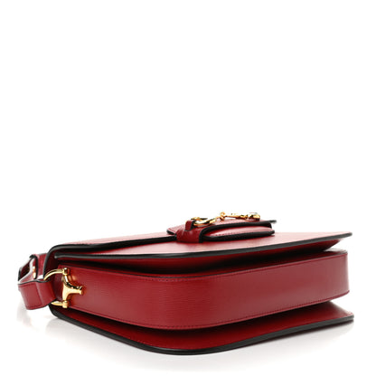 Gucci Azalea Calfskin Horsebit 1955 Shoulder Bag New Cherry Red 4 of 11