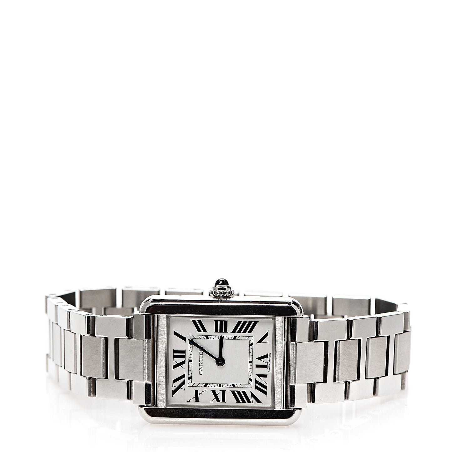 Stainless Steel 24mm Tank Solo Quartz Watch