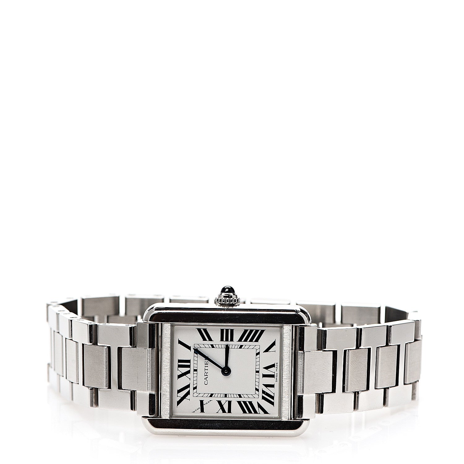Cartier Stainless Steel 24mm Tank Solo Quartz Watch 2 of 5