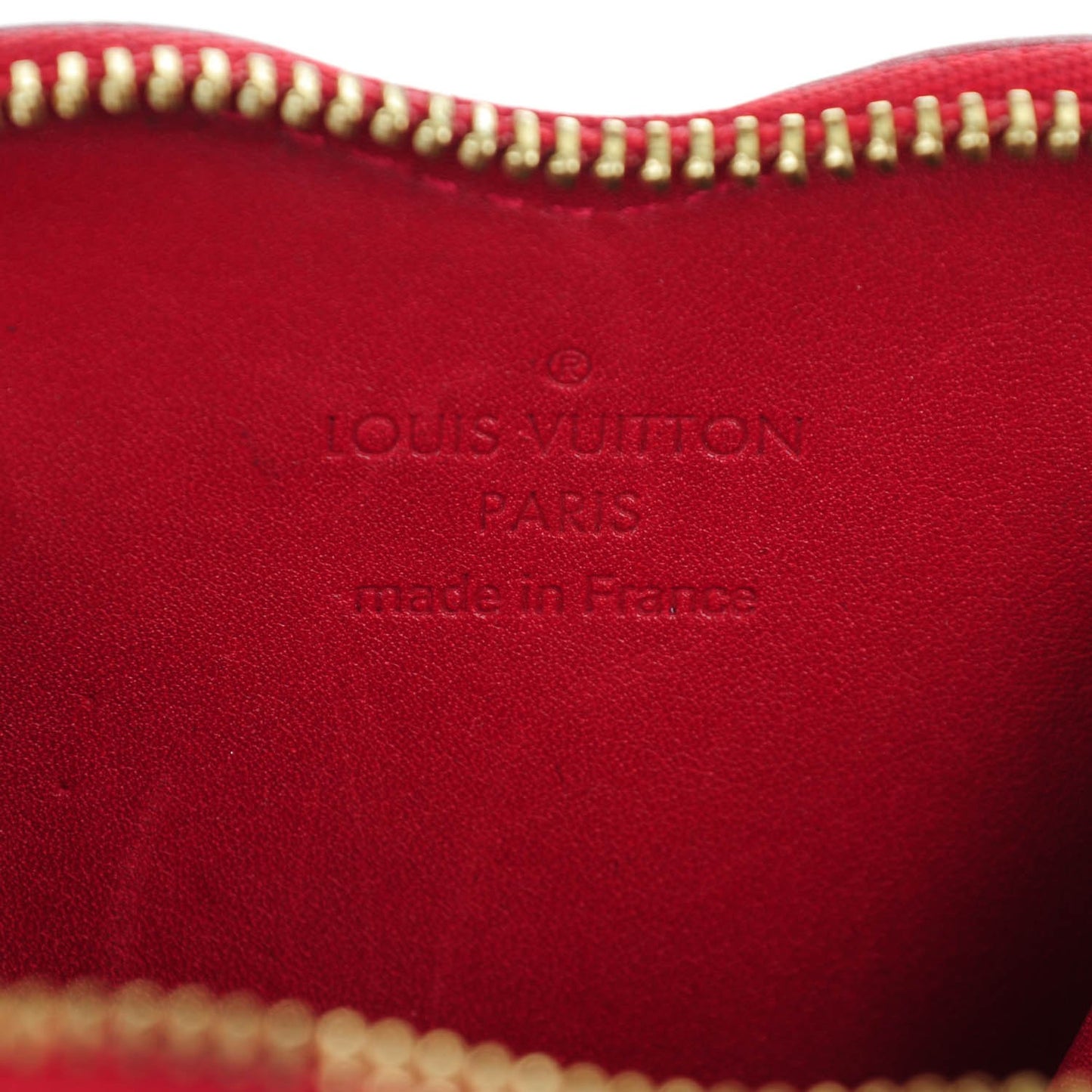 Vernis Coeur Heart Coin Purse Pomme D'Amour