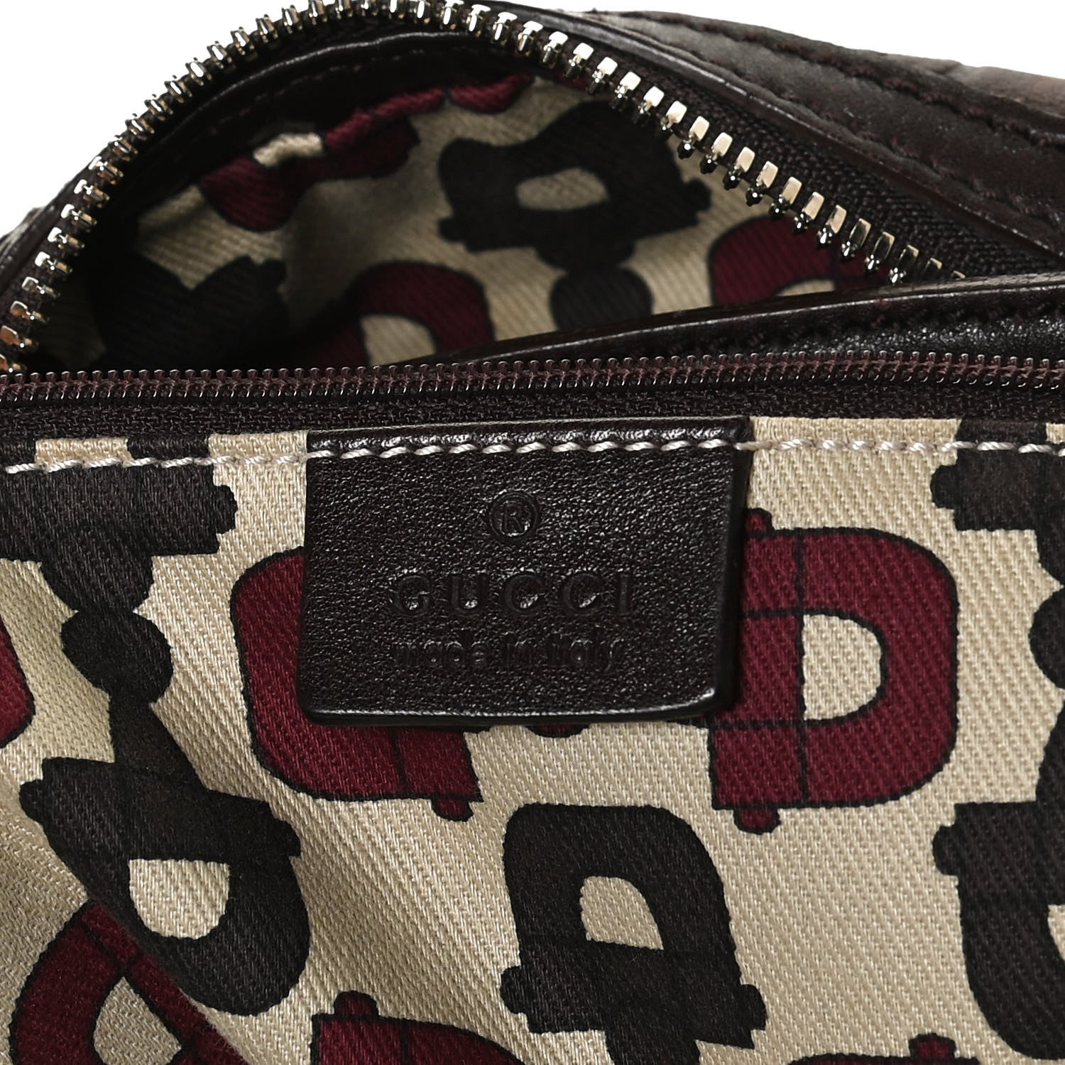 Gucci Guccissima Large Princy Hobo Dark Brown 6 of 14