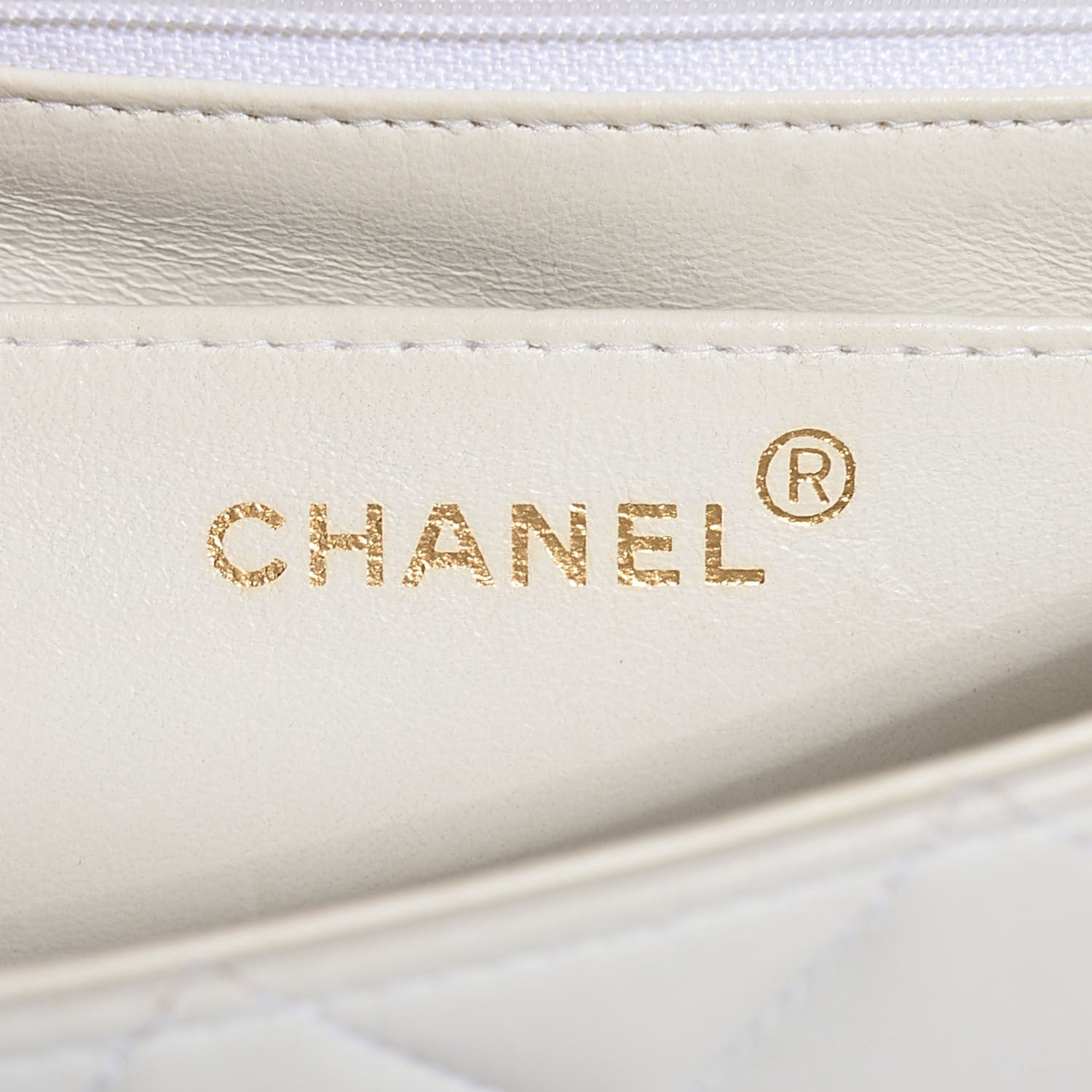 Chanel Quilted Lambskin Small Single Flap White 7 of 8