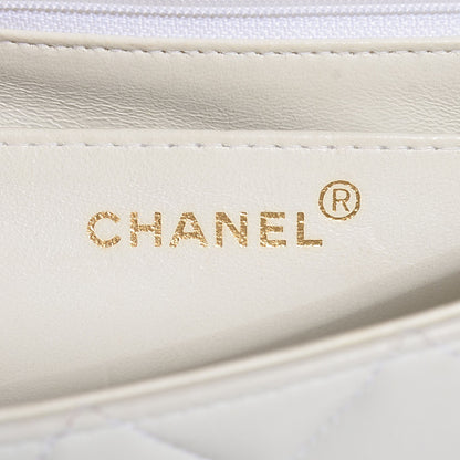 Chanel Quilted Lambskin Small Single Flap White 7 of 8