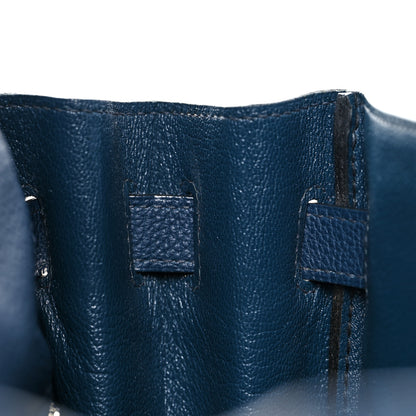 Hermes Togo Kelly Retourne 35 Bleu de Galice 16 of 37