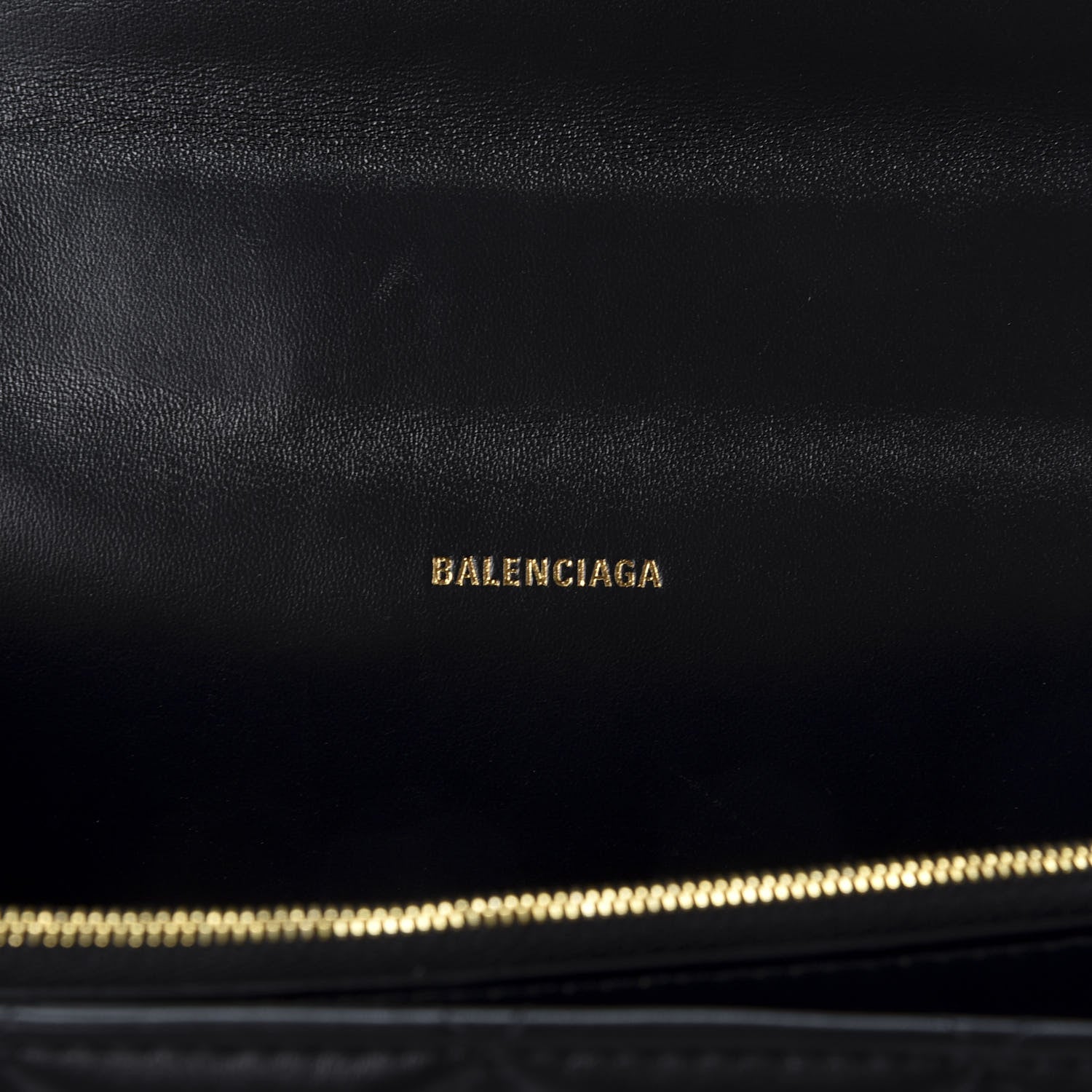 Balenciaga Nappa Calfskin Quilted Medium Sharp Top Handle Bag Black 7 of 8