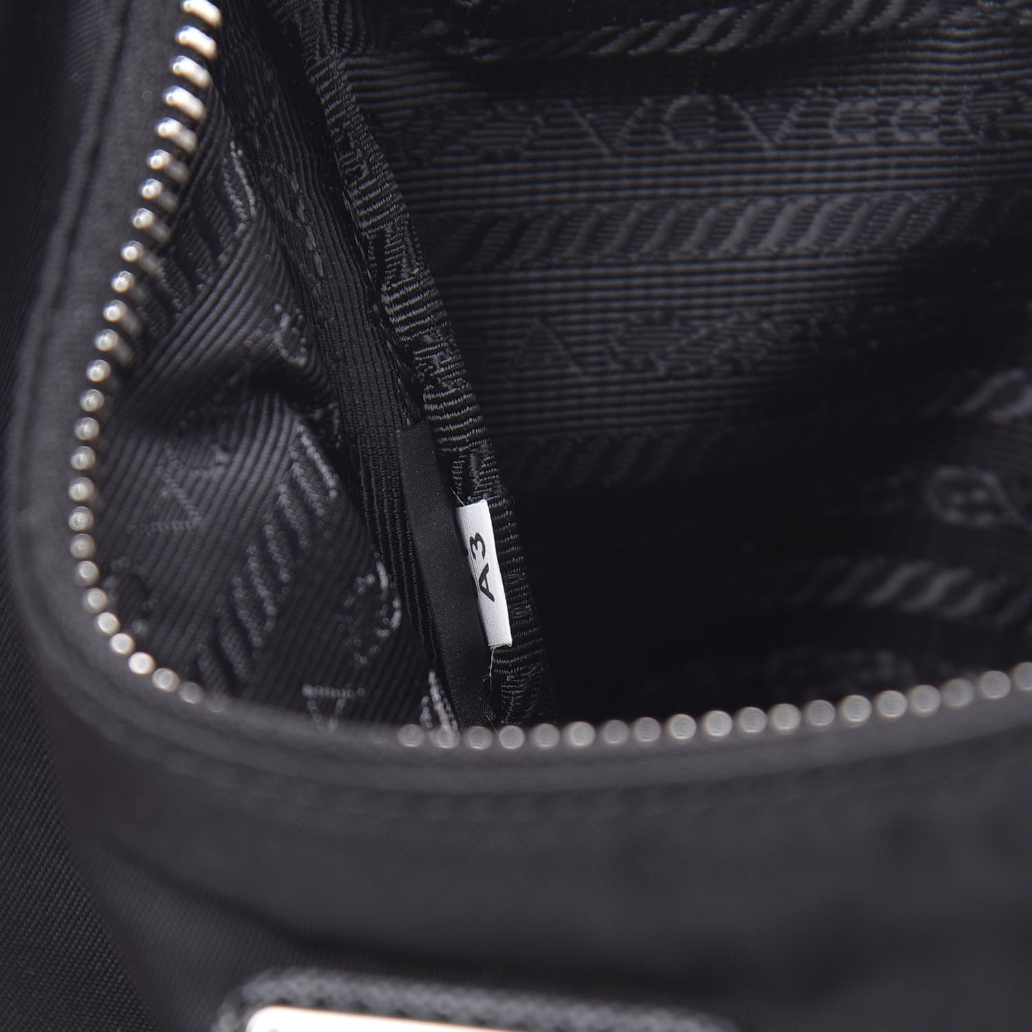 Prada Nylon Re-Edition 2005 Shoulder Bag Black 8 of 11