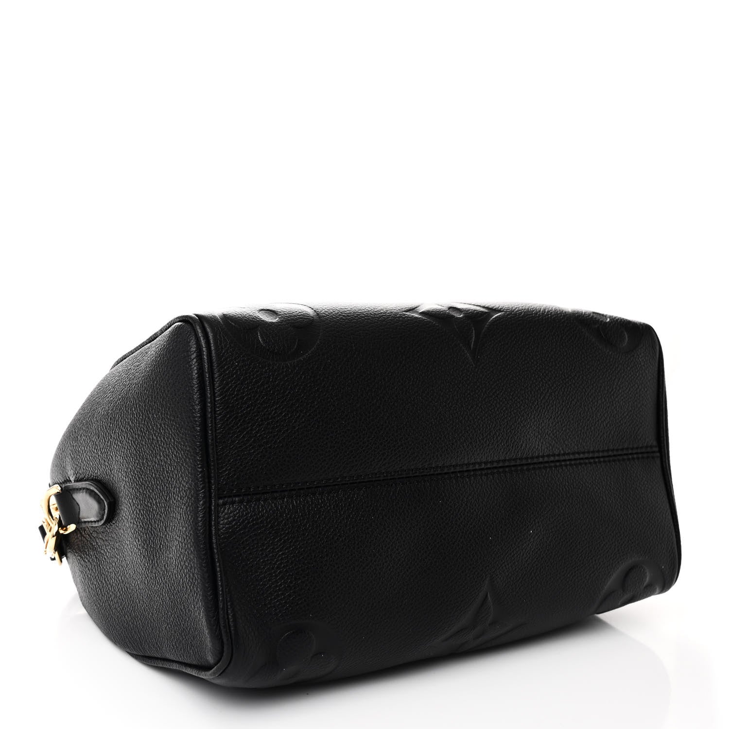 Louis Vuitton Empreinte Monogram Giant Speedy Bandouliere 25 Black 4 of 9