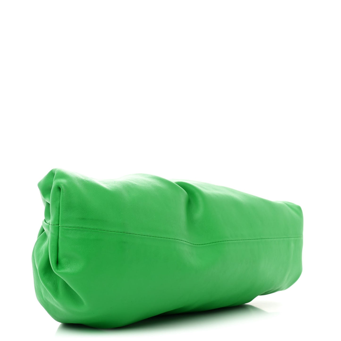 Smooth Butter Calf The Pouch Oversized Clutch Parakeet