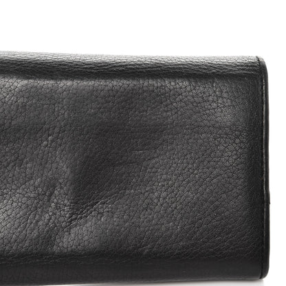 Gucci Calfskin 1973 Continental Clutch Wallet Black 8 of 8