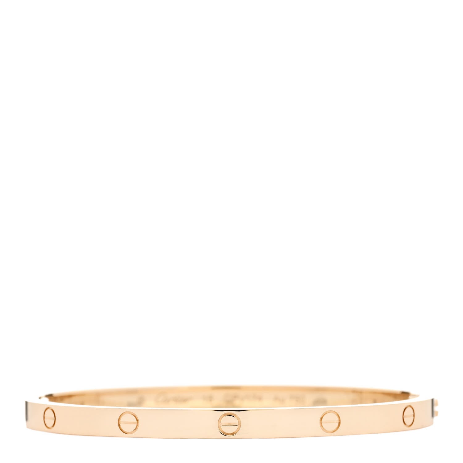 Cartier 18K Yellow Gold Small LOVE Bracelet 15 1 of 5