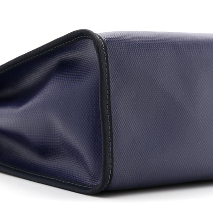 Hermes Toile H Berline Vache Hunter Herbag Zip PM 31 Bleu Encre Black 9 of 11
