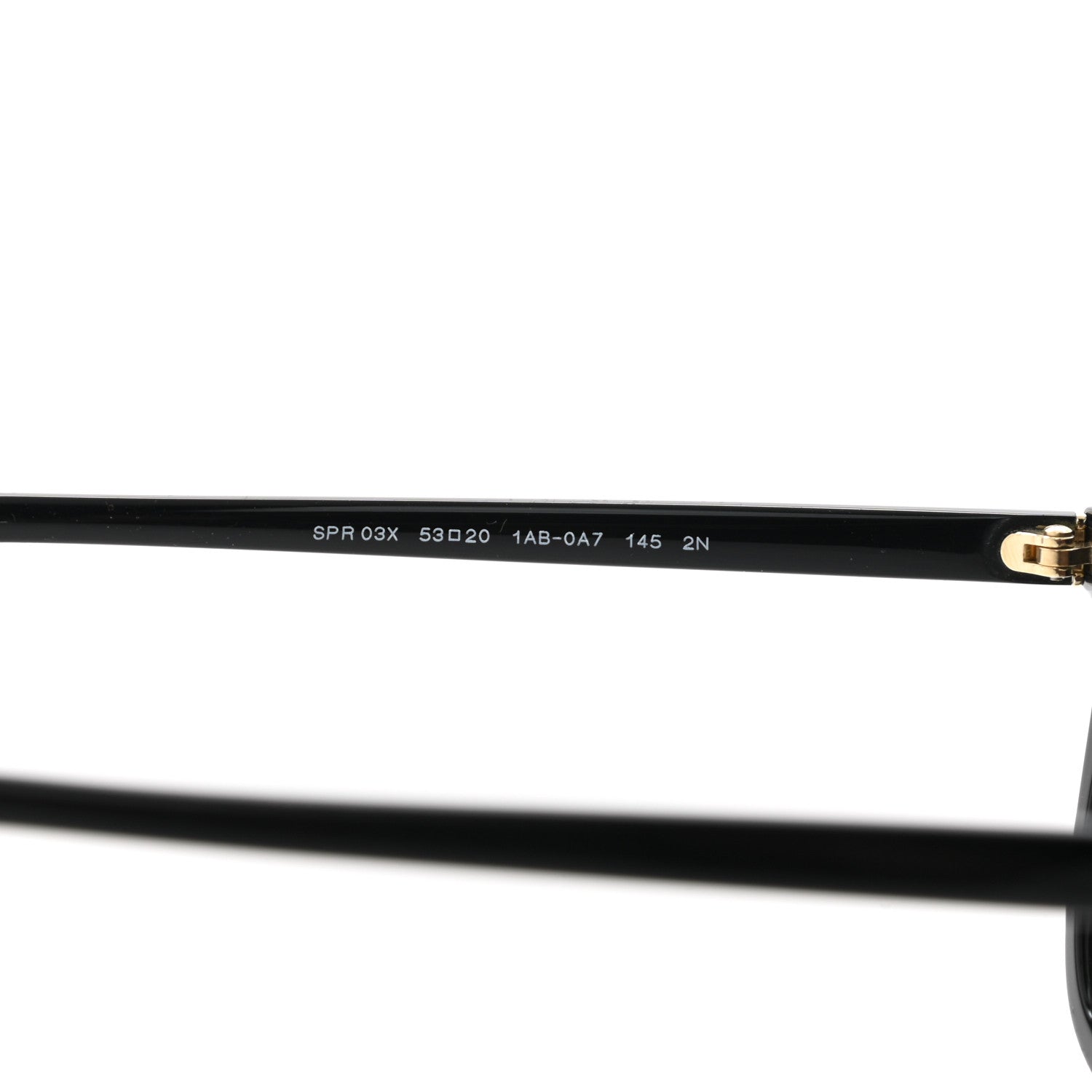 Prada Acetate Pillow Cat Eye Sunglasses SPR 03X Black 8 of 8