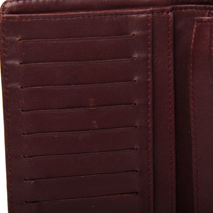 Chanel Lambskin Quilted Yen Wallet Black 9 of 9