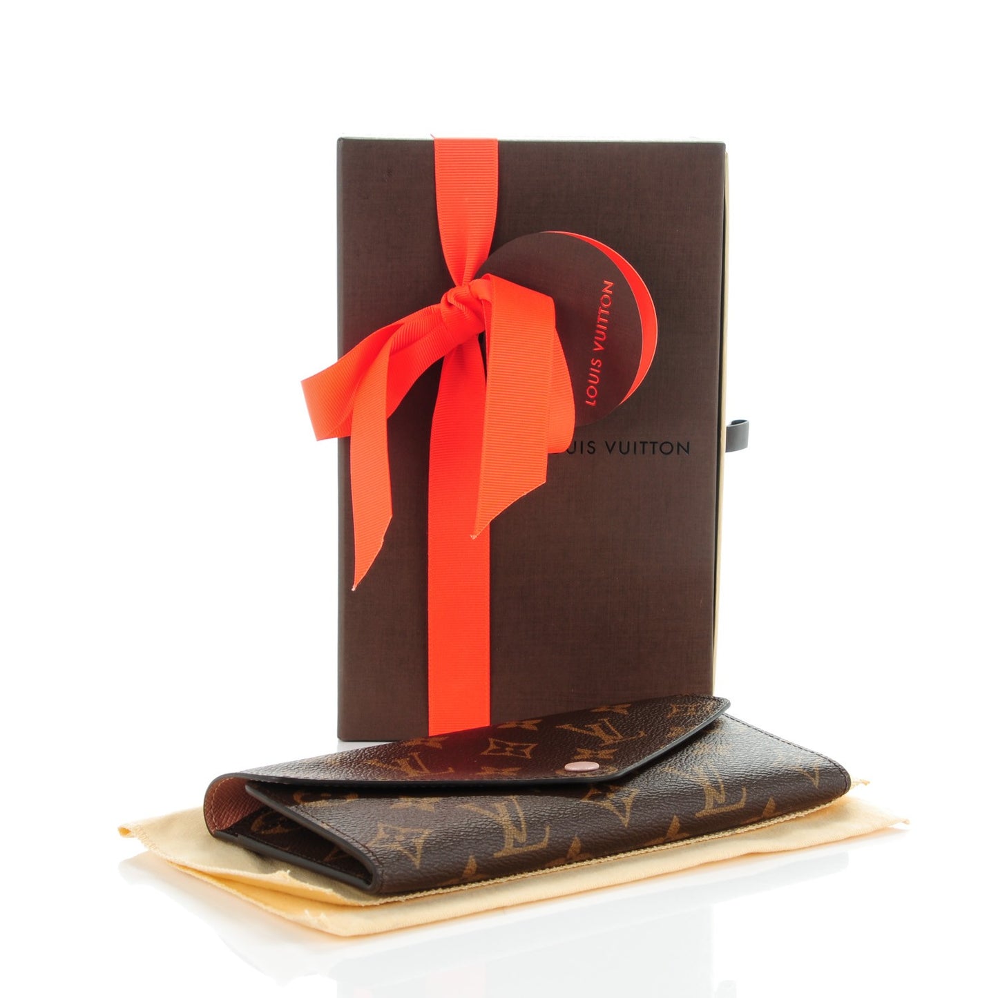Monogram Josephine Wallet Rose Nacre