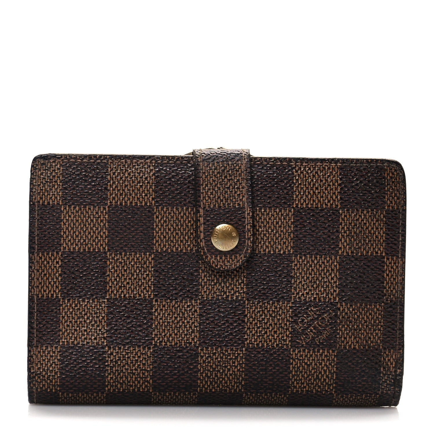 Louis Vuitton Damier Ebene French Purse Wallet 1 of 9