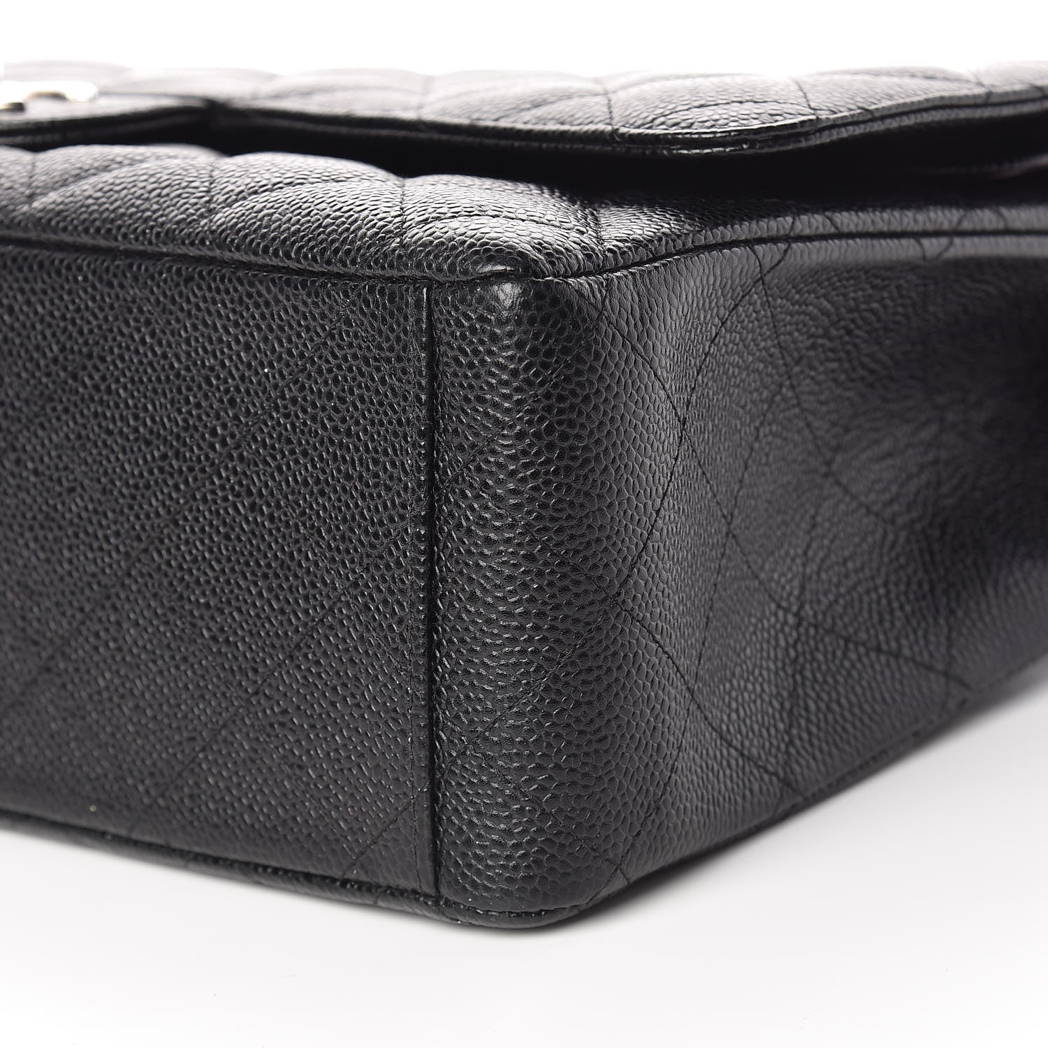 Chanel Caviar Quilted Maxi Double Flap Black 10 of 11