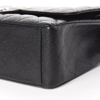 Chanel Caviar Quilted Maxi Double Flap Black 10 of 11