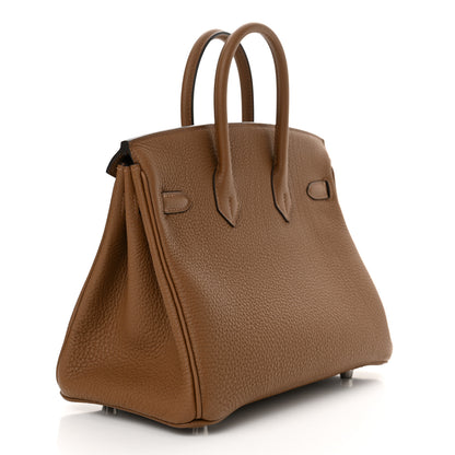 Hermes Togo Birkin 25 Alezan 3 of 11