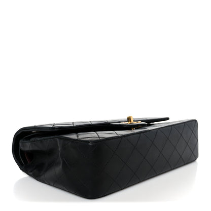 Chanel Lambskin Quilted Medium Double Flap Black 4 of 12