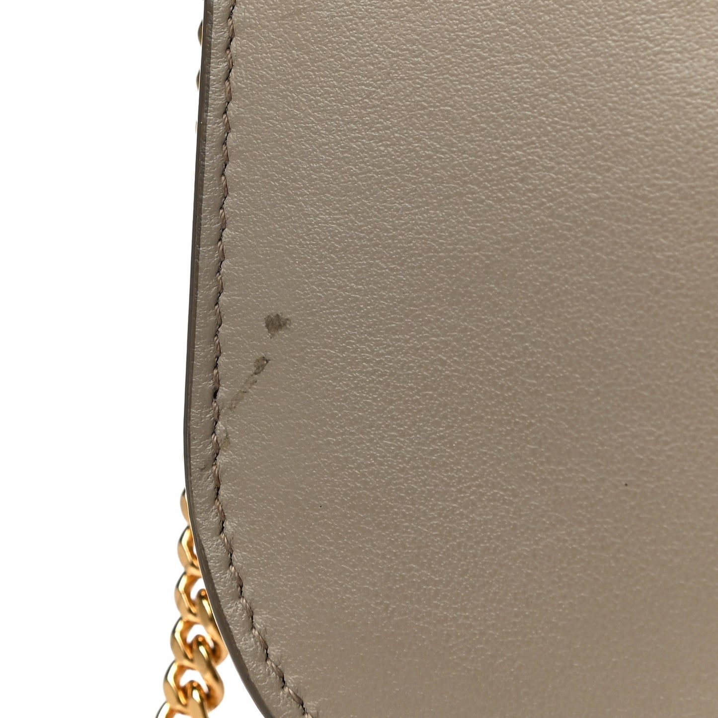 Calfskin Tess Mini Crossbody Bag Motty Grey