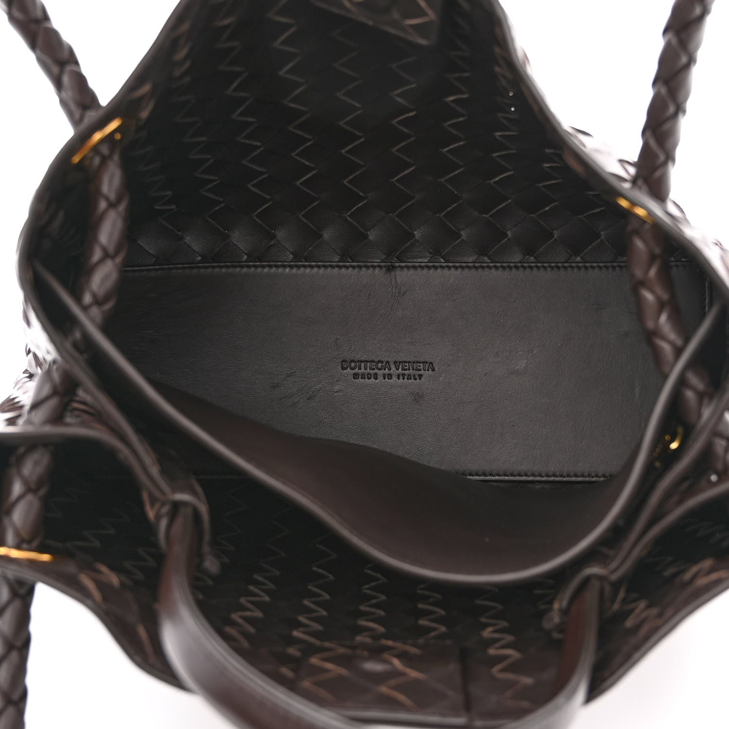 Bottega Veneta Nappa Intrecciato Medium Andiamo Shoulder Bag Fondant 5 of 10