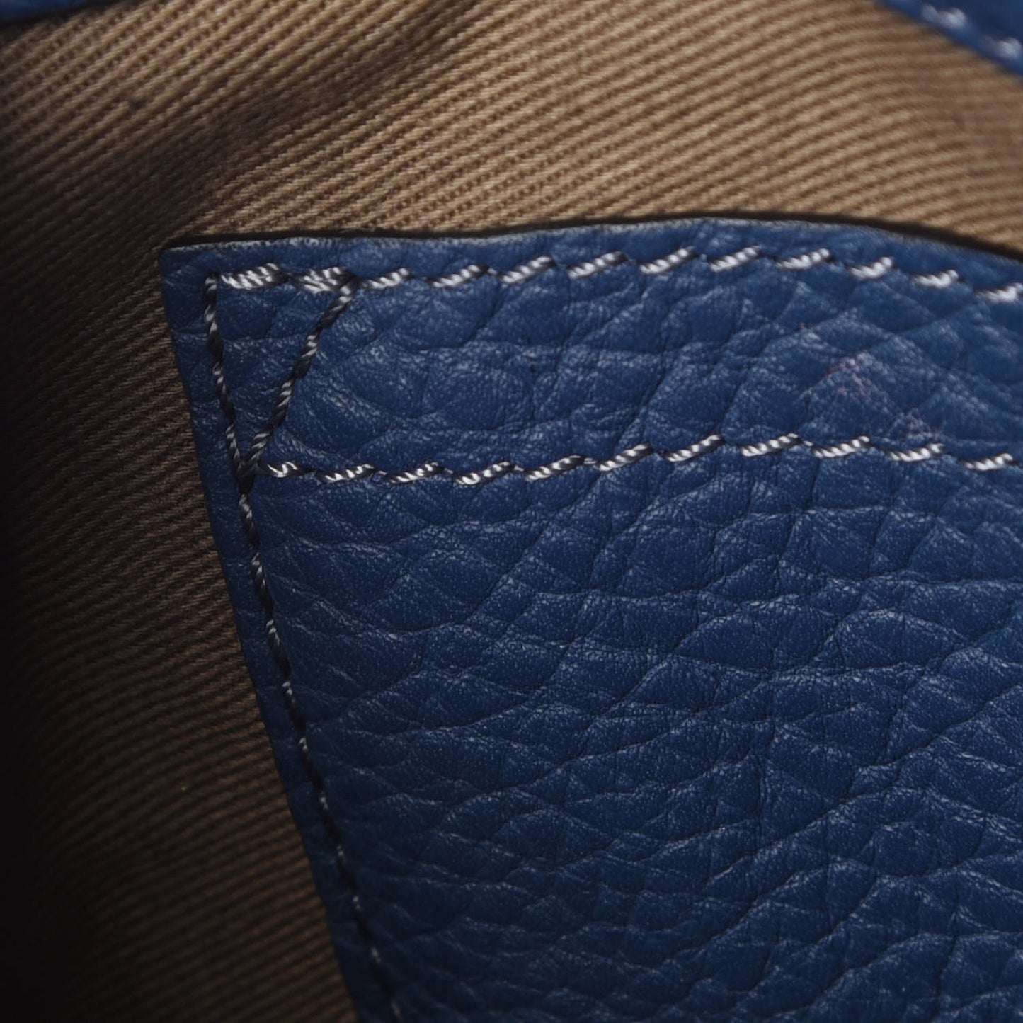 Calfskin Mini Marcie Round Crossbody Bag Royal Navy