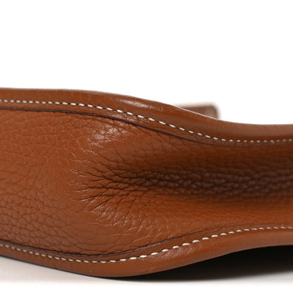 Hermes Taurillon Clemence Amazone Evelyne TPM Gold 10 of 10