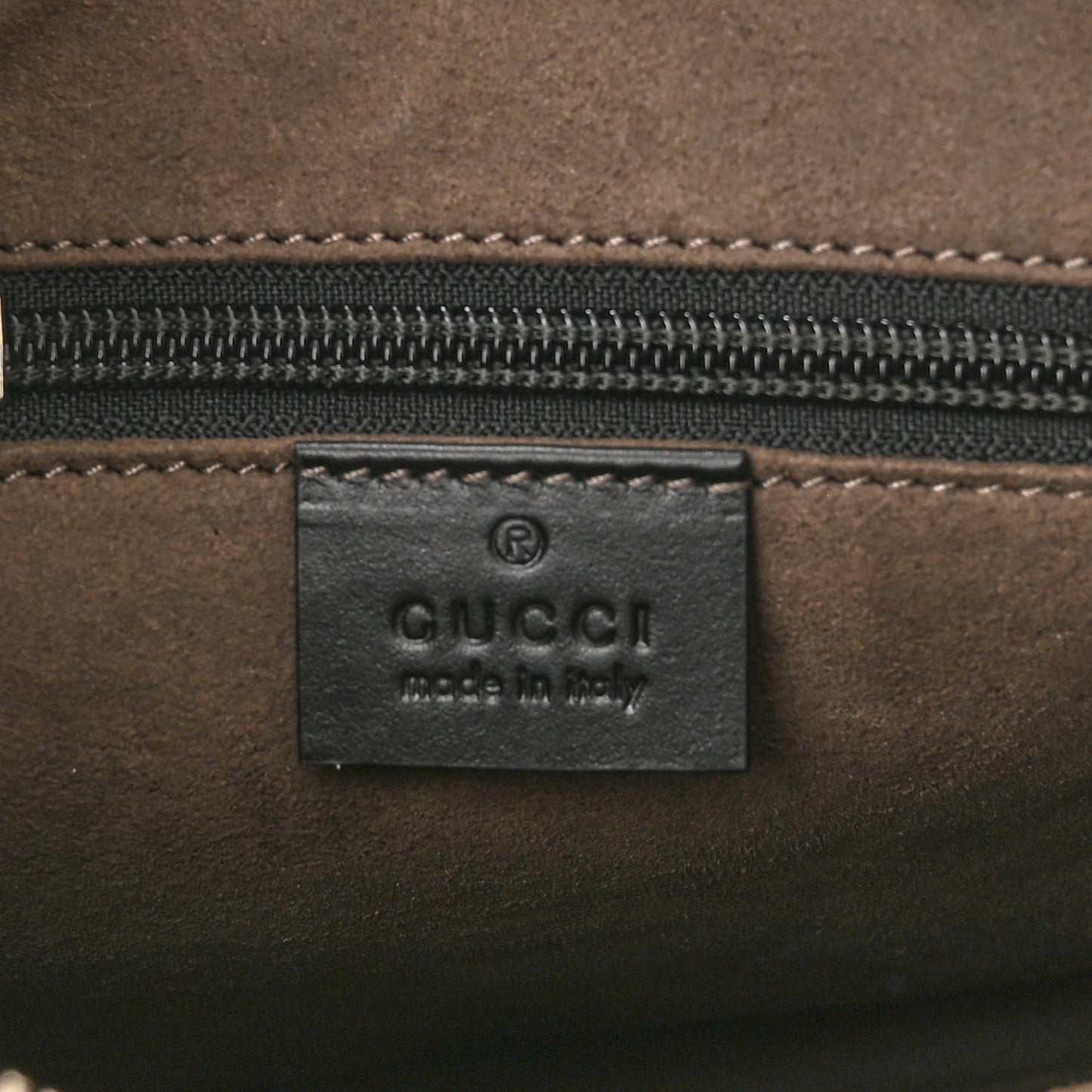 Guccissima Signature Small Messenger Bag Black