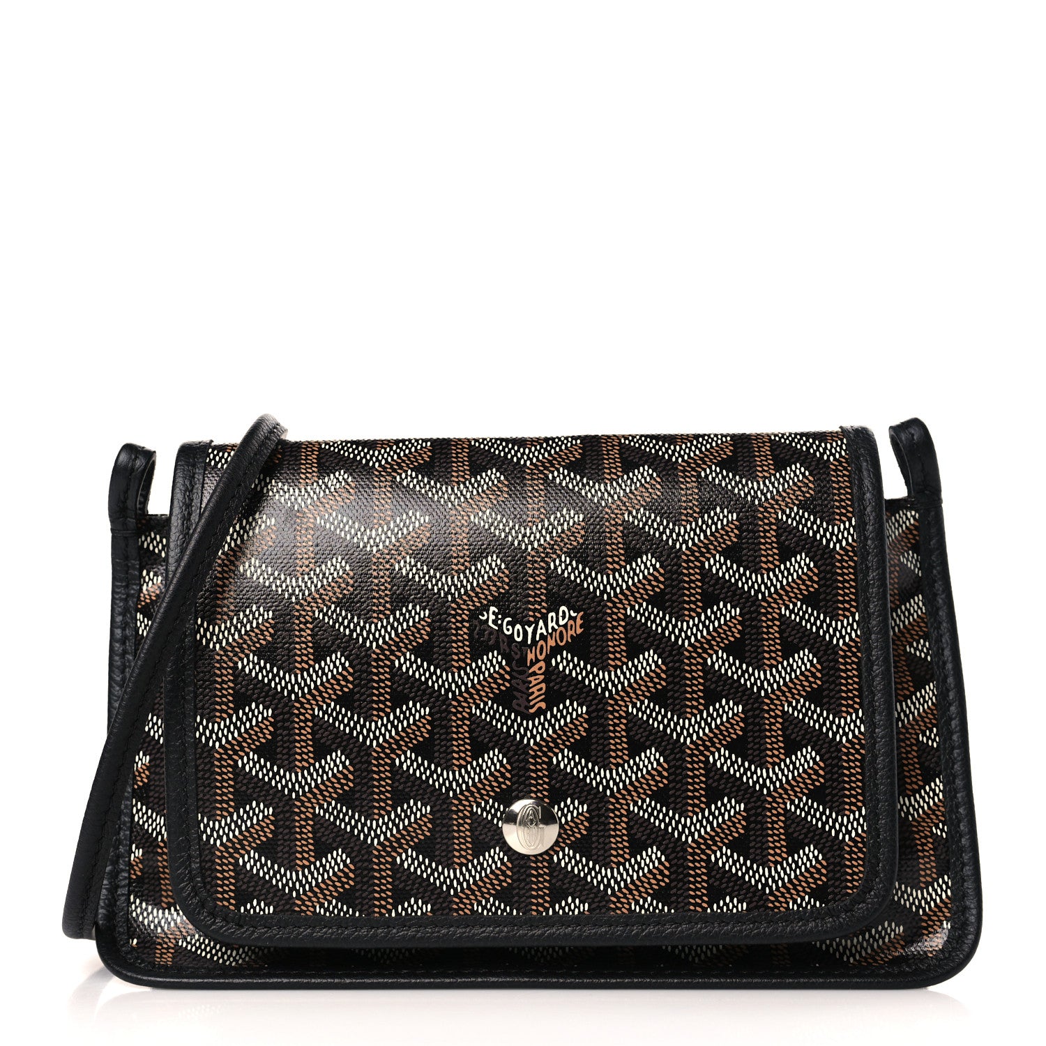 Goyard Goyardine Plumet Wallet Clutch Black 1 of 8