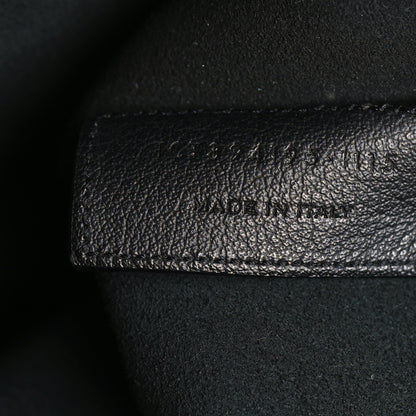 Saint Laurent Calfskin Large Shopping Tote Black 5 of 7