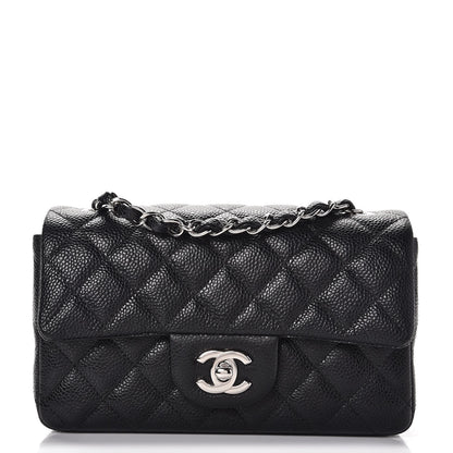 Chanel Caviar Quilted Mini Rectangular Flap Black 1 of 9