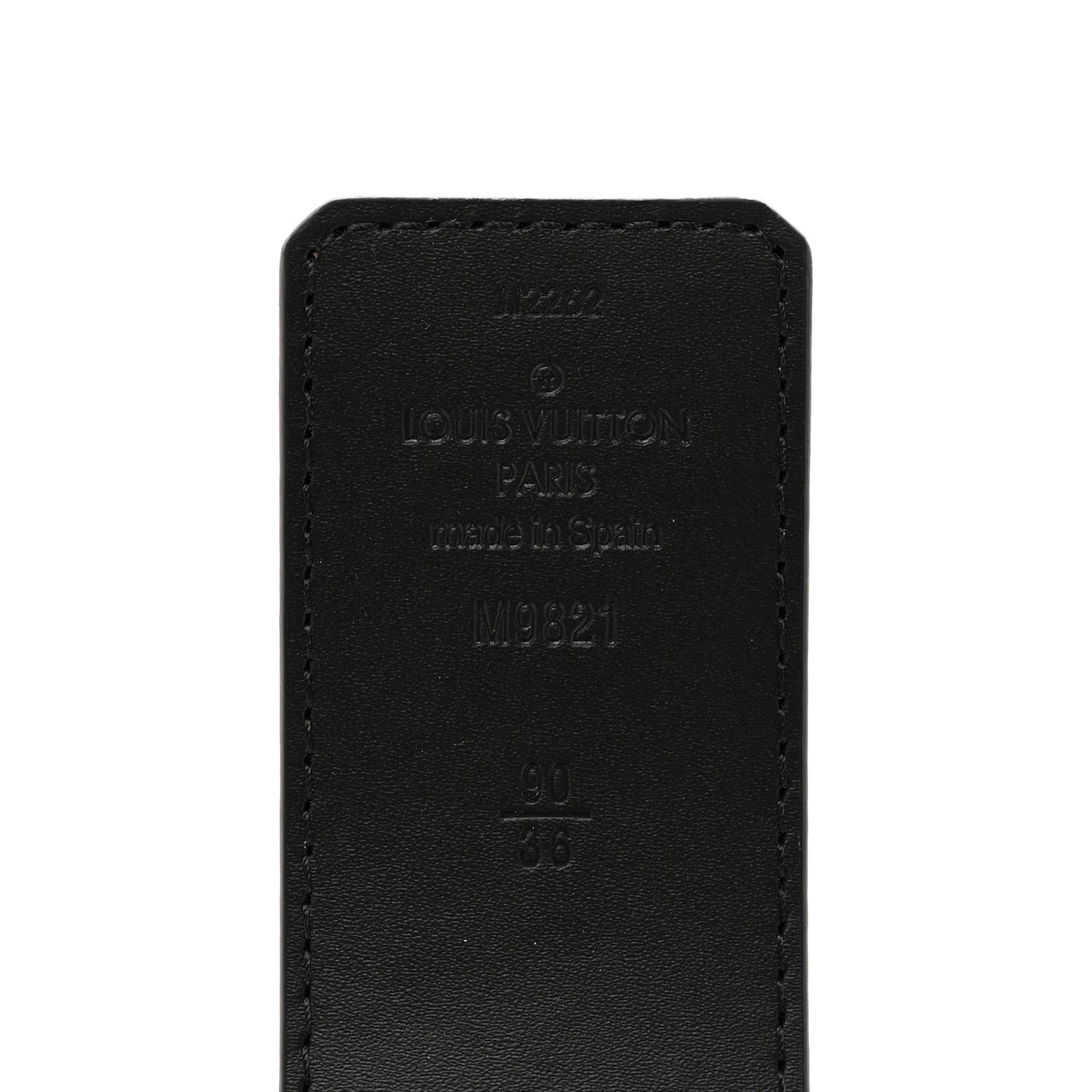 Monogram 40mm LV Initiales Belt 95/38 Black