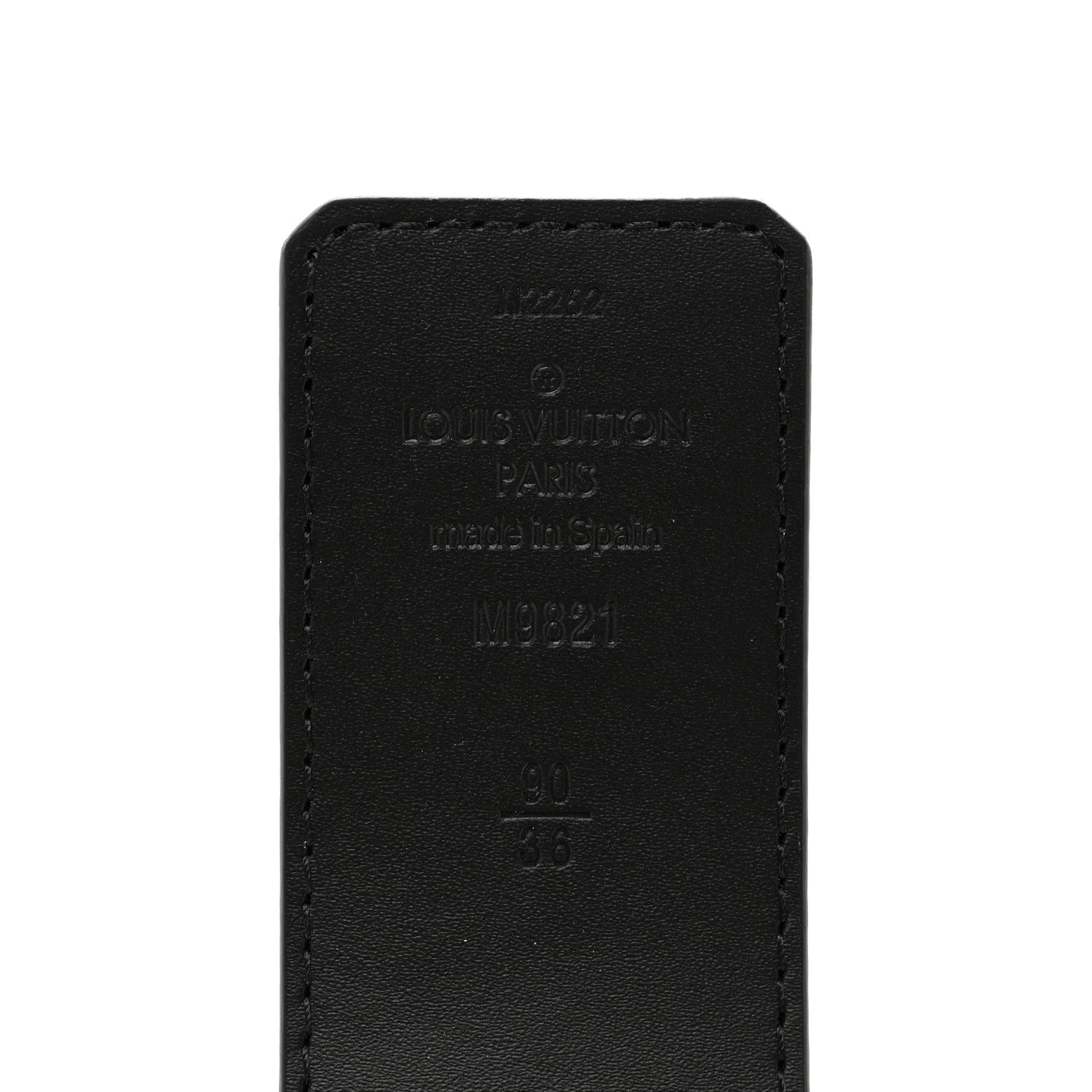 Louis Vuitton Monogram 40mm LV Initiales Belt 95/38 Black 3 of 4