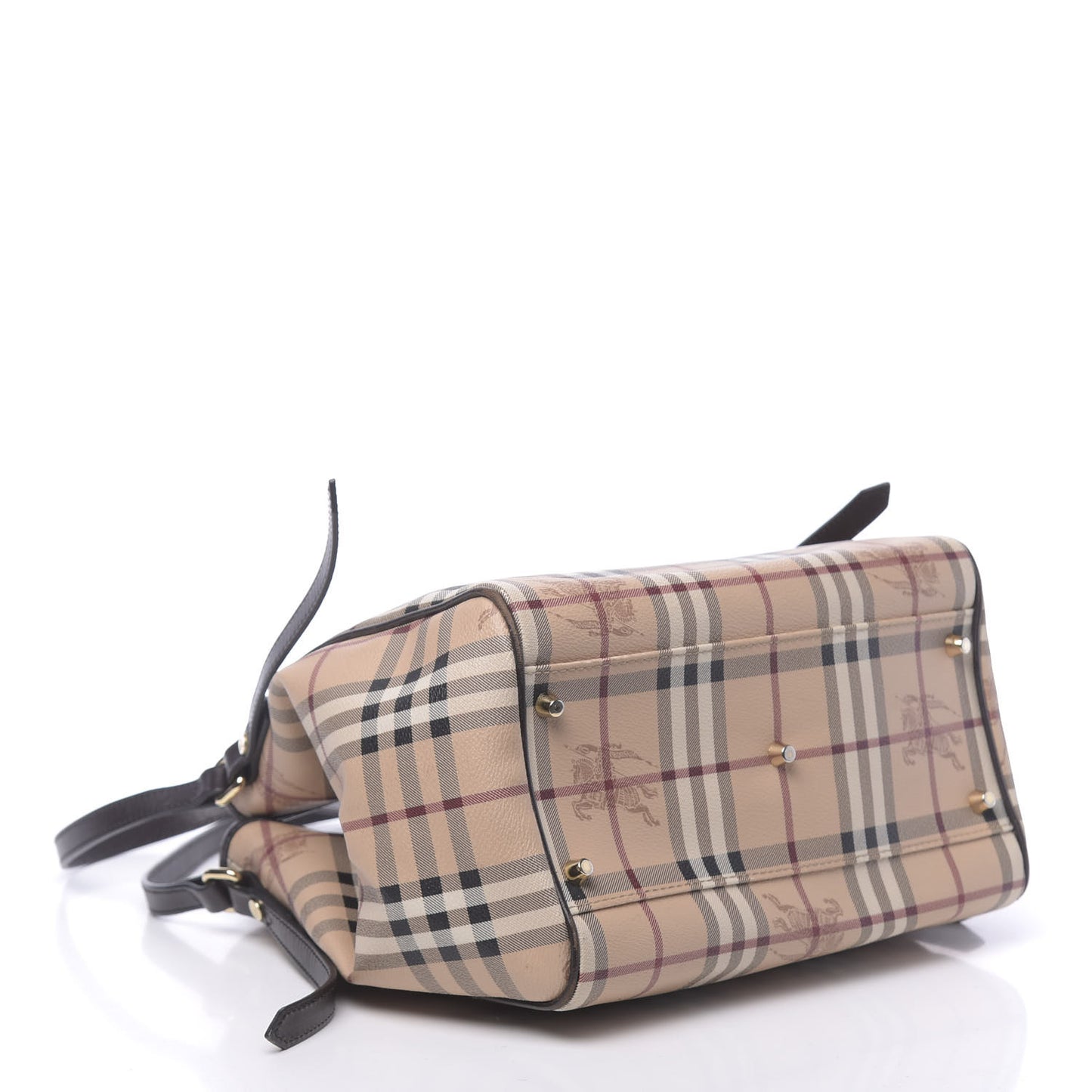 Haymarket Check Small Canterbury Tote Chocolate