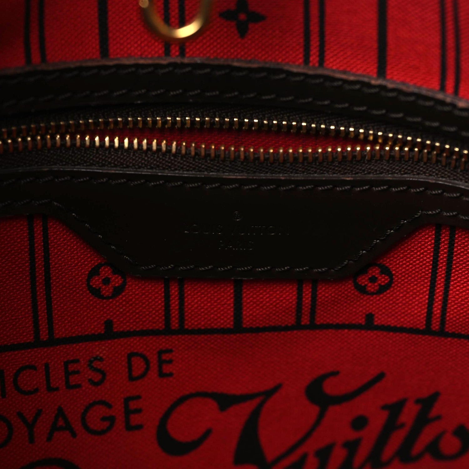 Louis Vuitton Damier Ebene Neverfull MM 8 of 12