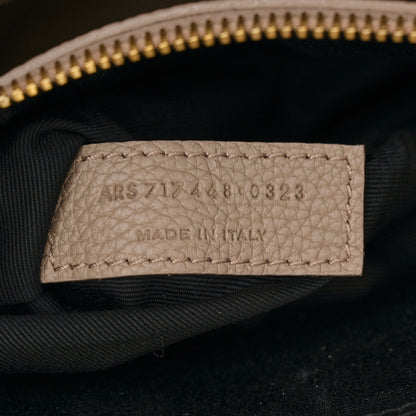 Saint Laurent Grained Calfskin Baby Sac De Jour Souple Sea Salt 8 of 12