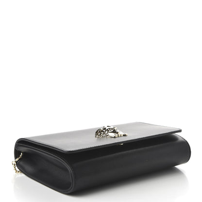 Versace Vitello Palazzo Medusa Evening Clutch Bag Black 4 of 9