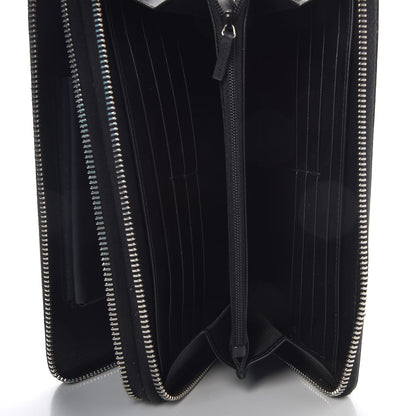 Gucci Guccissima Signature Travel Document Case Black 6 of 12