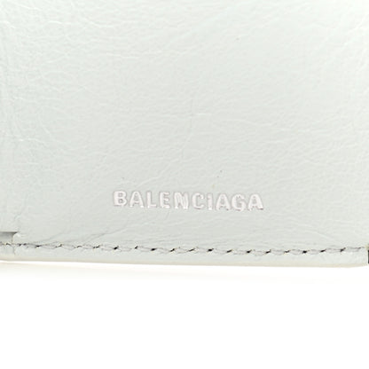 Balenciaga Agneau Graffiti Mini Papier Wallet White Multicolor 7 of 9