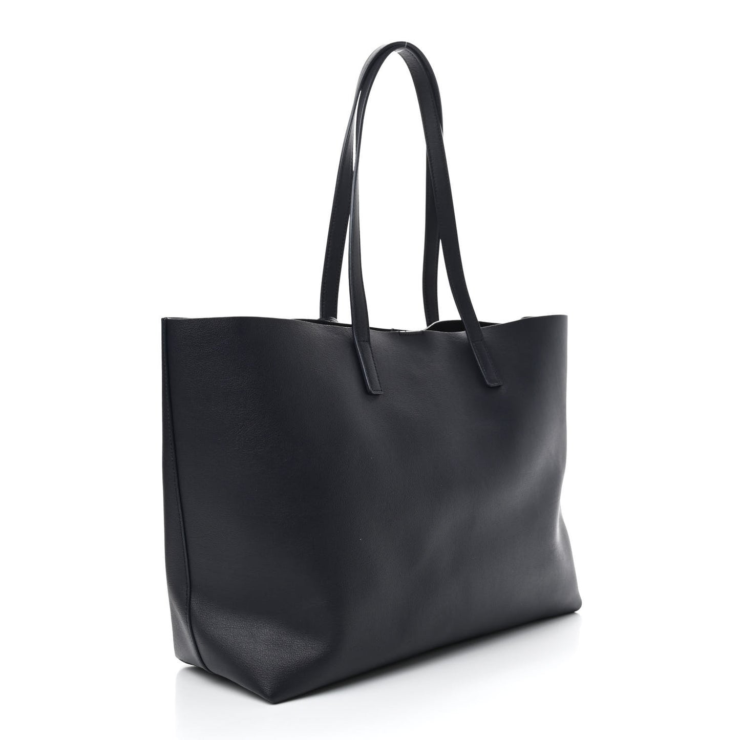 Calfskin Large Shopping Tote Deep Marine