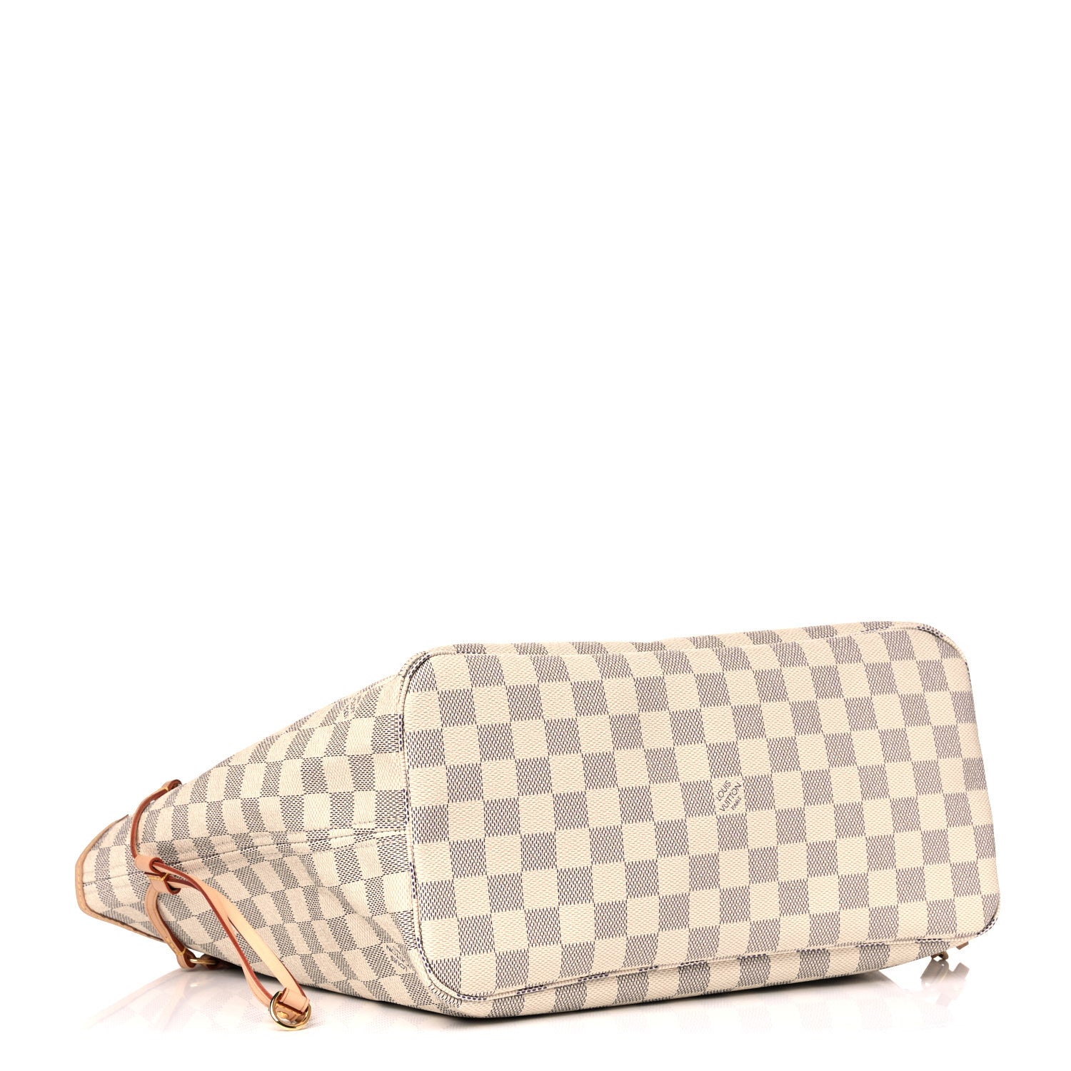 Louis Vuitton Damier Azur Neo Neverfull MM Rose Ballerine 4 of 7