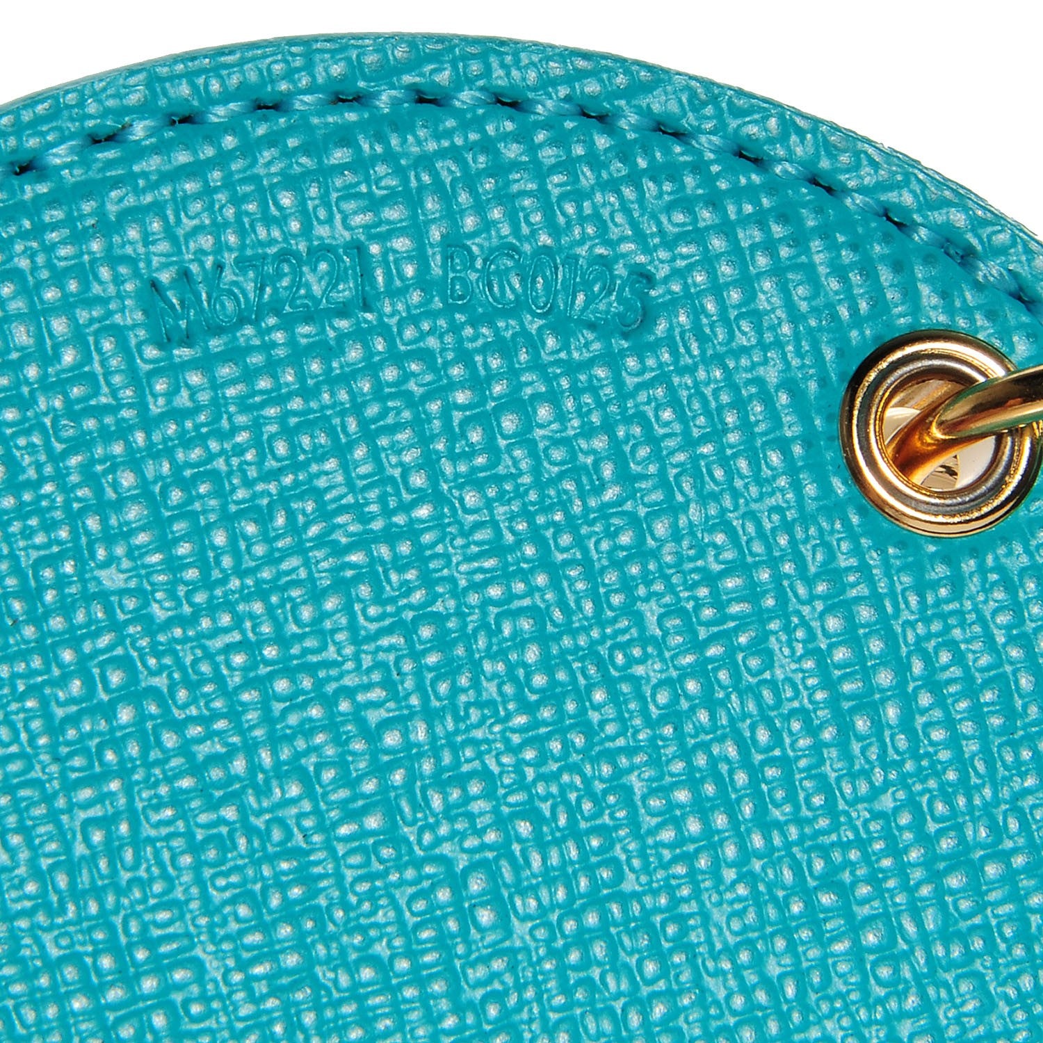 Louis Vuitton Monogram Illustre V Bag Charm Key Ring Turquoise 5 of 6