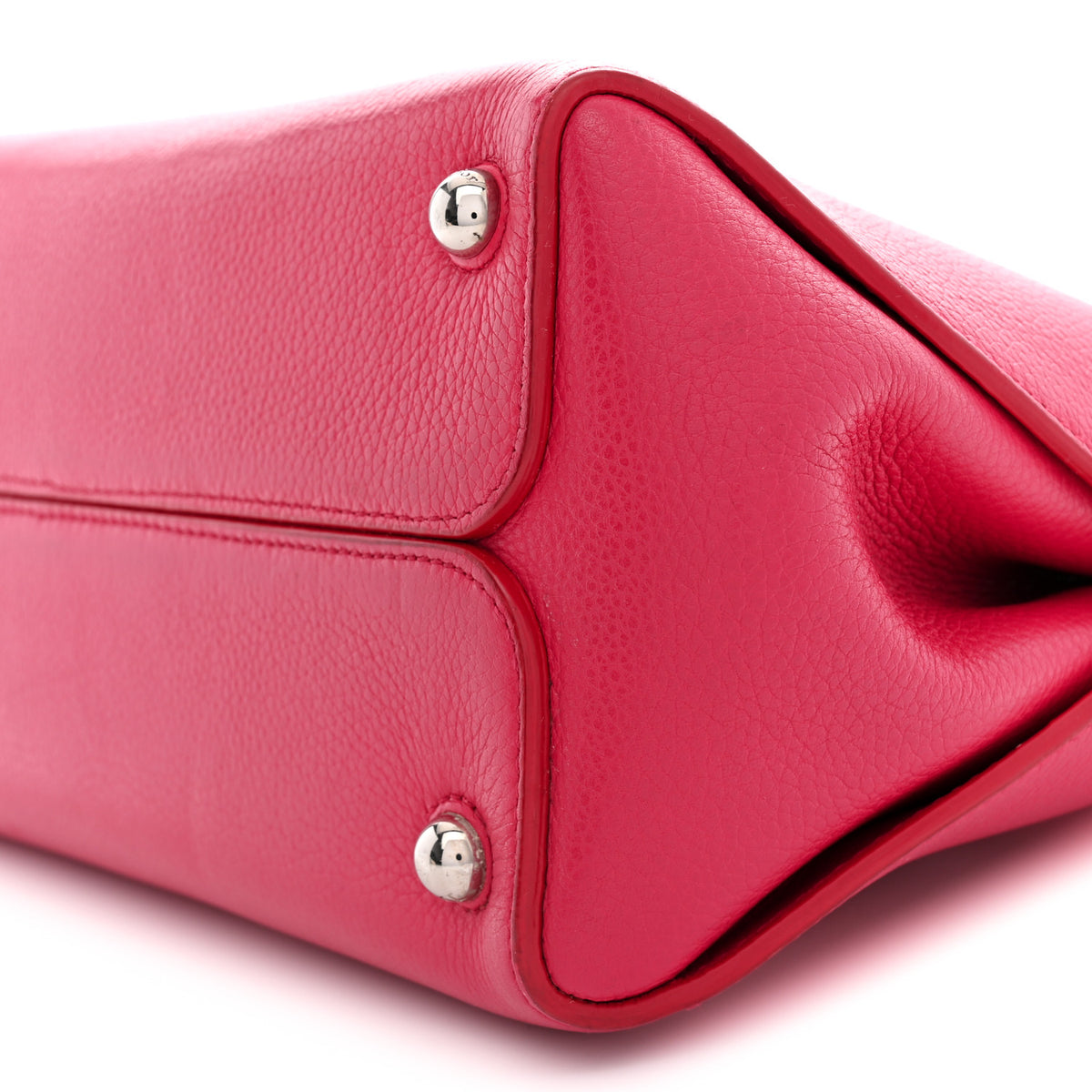 Christian Dior Supple Grained Calfskin Medium Open Bar Tote Pink 9 of 12