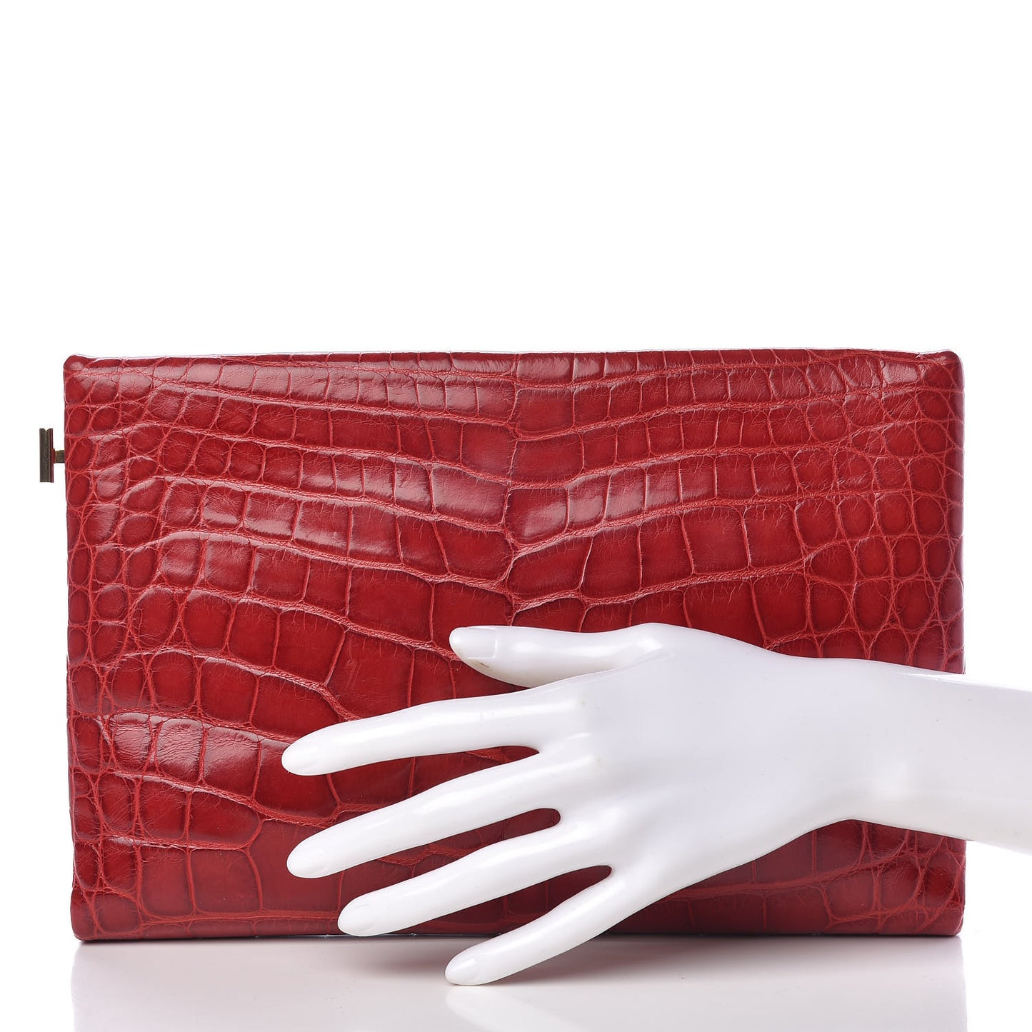 Alligator Clutch Red
