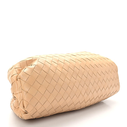 Bottega Veneta Nappa Maxi Intrecciato The Pouch Oversized Clutch Almond 4 of 9