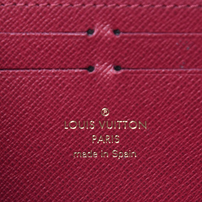 Louis Vuitton Monogram Clemence Wallet Fuchsia 6 of 8