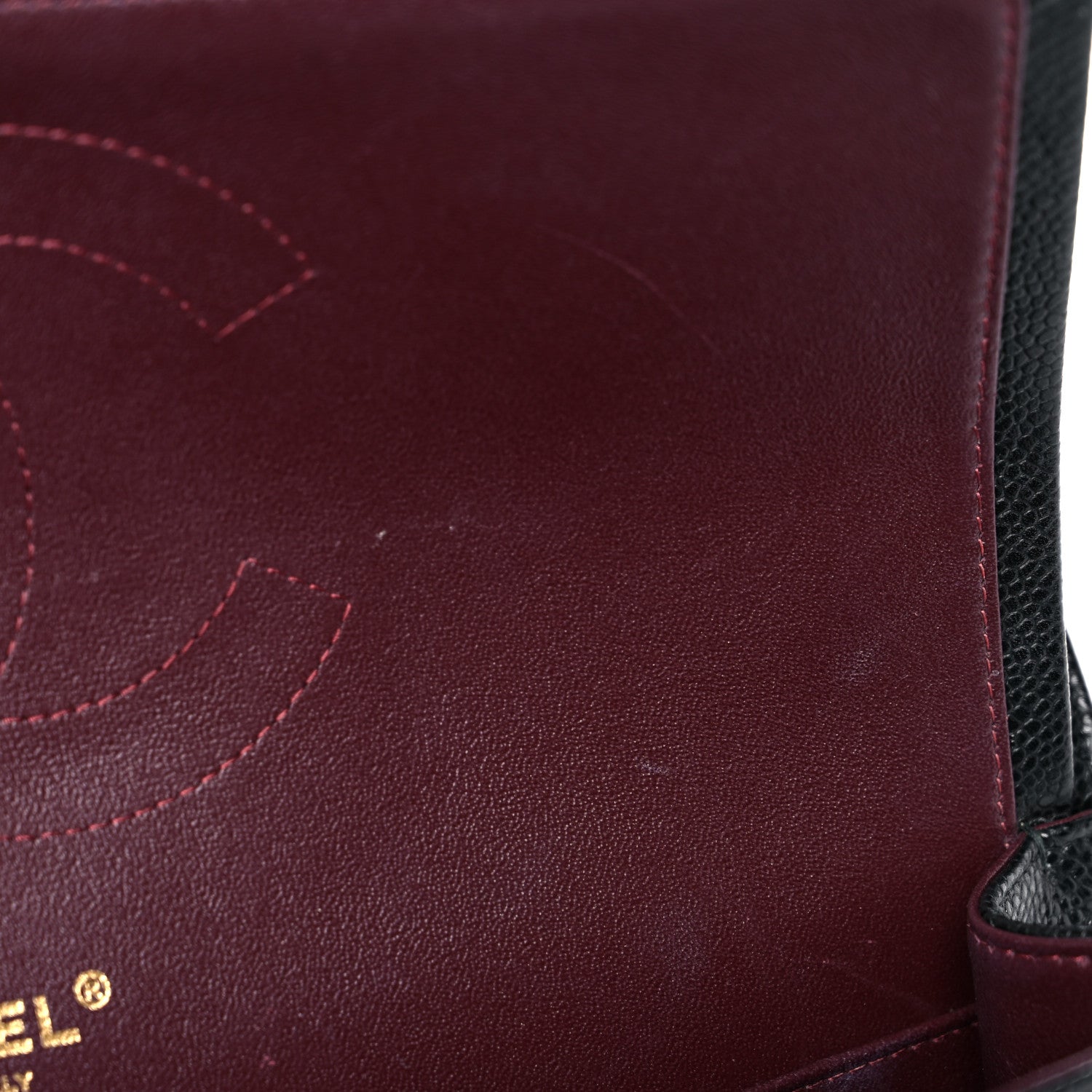 Chanel Caviar Quilted Jumbo Double Flap Black 16 of 19