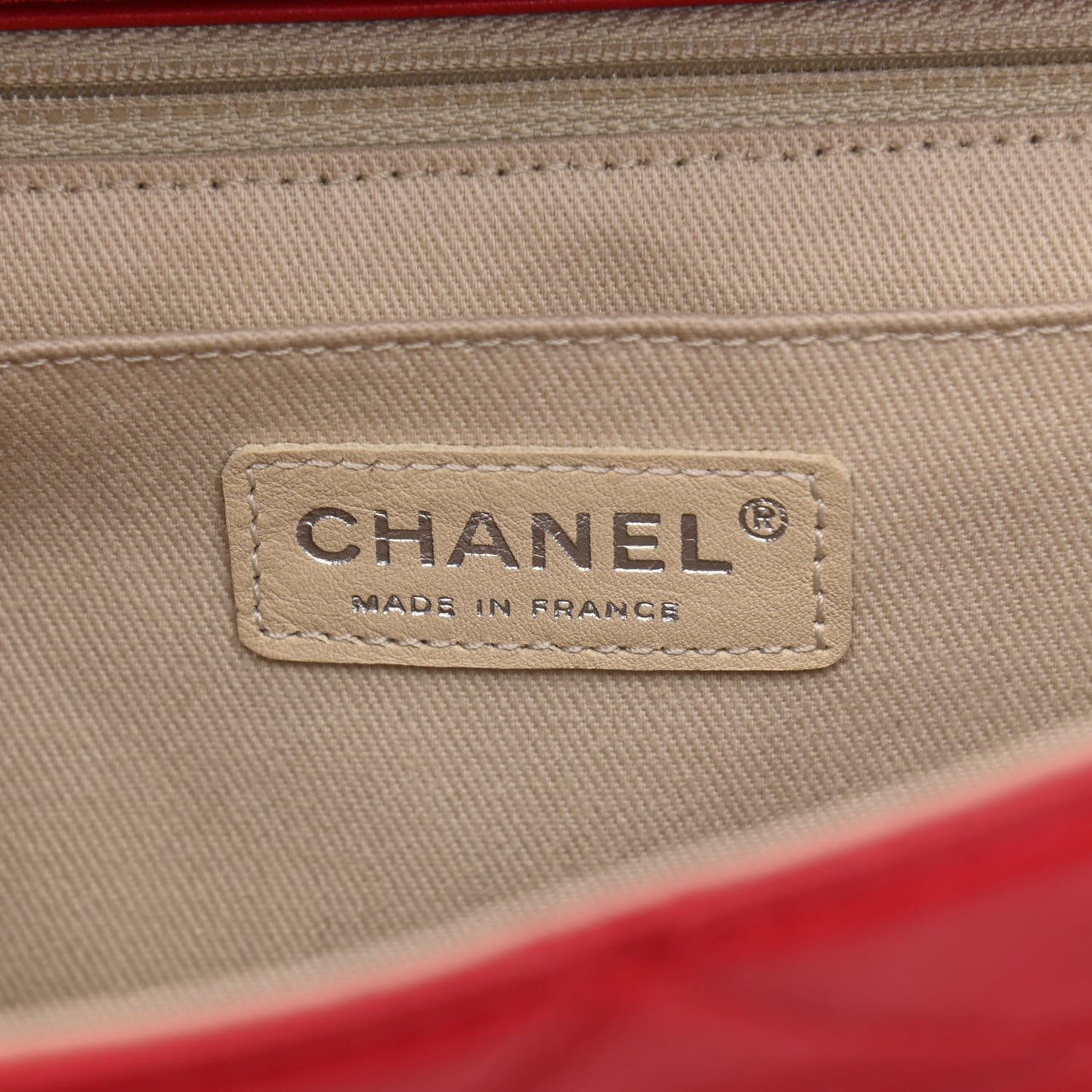 Calfskin Quilted In The Business Flap Bag Red