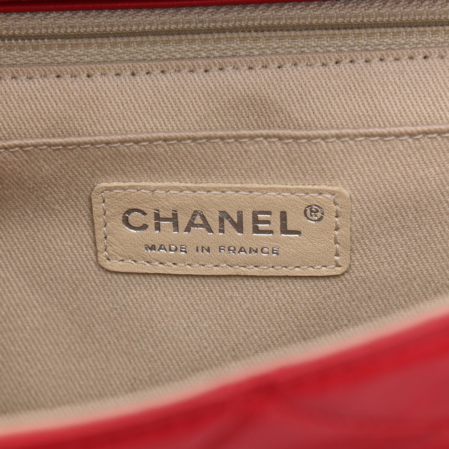 Chanel Calfskin Quilted In The Business Flap Bag Red 6 of 12